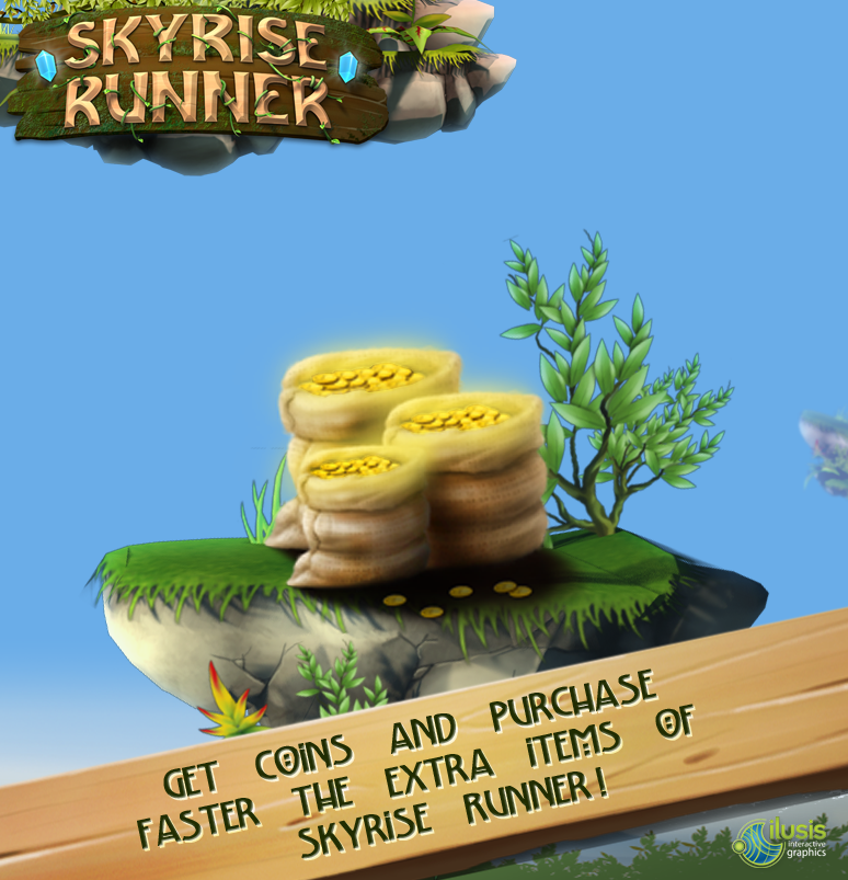 Get coins on Skyrise Runner’s online store!